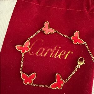 Sweet Butterflies 5 Bracelet 18k gold